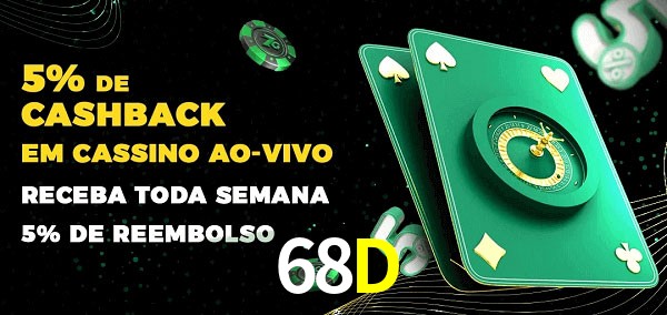 Promoções do cassino ao Vivo 68D